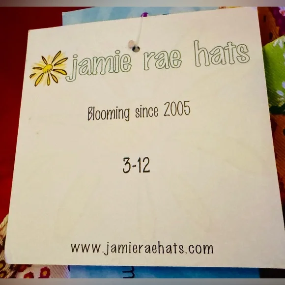 New Jamie Rae girls size 3-12 bucket hat handcrafted - Picture 6 of 8